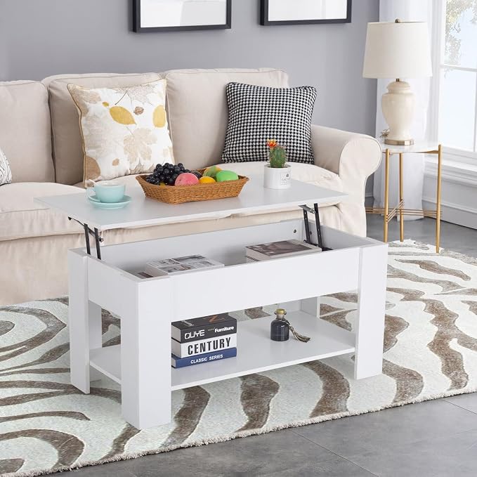 FDW 39.4" Lift Top Coffee Table - Image 2