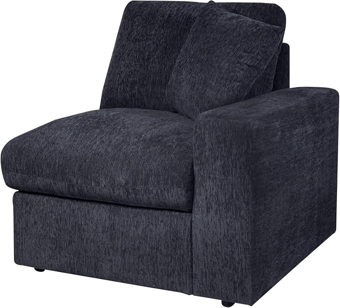 Ball & Cast 127" Oversized Modular L-Shaped Sectional Sofa, Large Chenille - Image 13