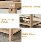 Lerliuo Boho Coffee Tables for Living Room, Rattan Center Table - Image 4