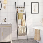 HOOBRO Blanket Ladder, 5-Tier Towel Rack - Image 2