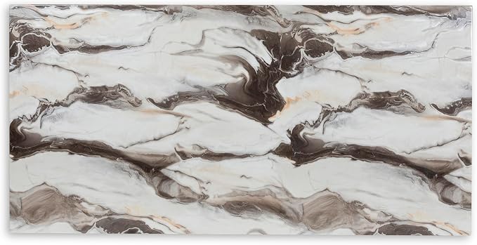 Roundhill Furniture Cavira Modern Faux Marble Dining Table - Image 5