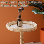 Small Side Table, Rattan Drink Table, Round Side Table - Image 4