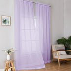 Extra Long Sheer Curtains 96 inches Long - Image 2
