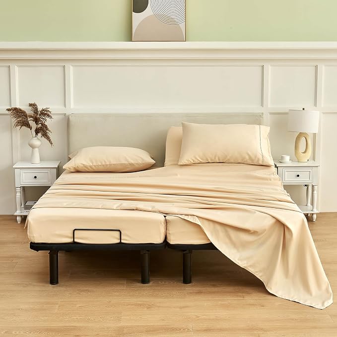 Kingnex Split California King Sheets Set - Image 6