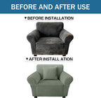 Armchair Slipcover with 1 Pillow Cover - Image 8