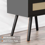 SUPERJARE Nightstands with Charging Station, Bedside Table Set of 2 with PE - Image 6