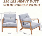 Mid Century Modern Accent Chair - Image 2