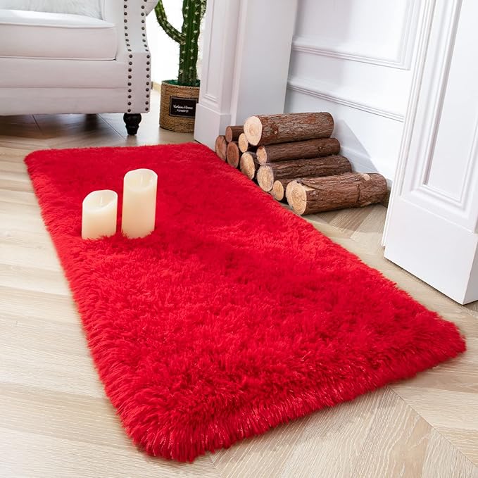 Chicrug Soft Area Rugs for Bedroom Living Room Plush Fluffy Rug 2x4 | Shag by ChicrugHomeDecor