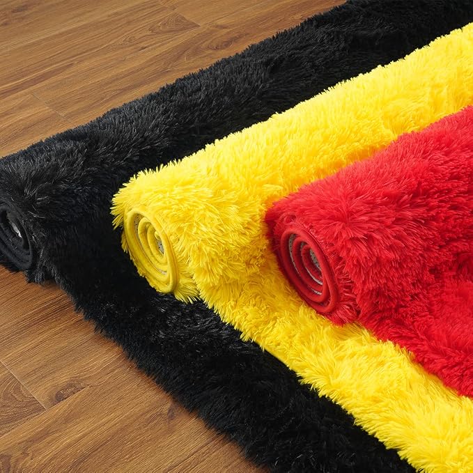 Chicrug Soft Area Rugs for Bedroom Living Room Plush Fluffy Rug 2x4 | Shag - Image 7