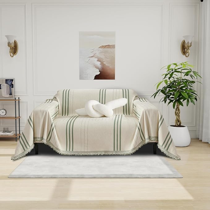 DREAMINGO Armchair Cover Washable Chenille Sofa Protector by DREAMINGO