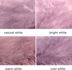 SERISSA 2x6 Fluffy Light Purple Faux Fur Area Rug - Image 5
