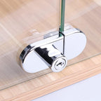 2Pcs Glass Cabinet Lock with Keys, Display Case Lock - Image 5