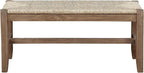 Alaterre Furniture Newport 40 Inch Solid Wood Entryway Bench - Image 9