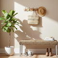 Solid Wood Acacia Indoor Bench by AVCONNECT