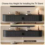63" Floating TV Stand with Power Outlet - Image 7