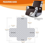 VANSOFY 100% Waterproof Recliner Chair Covers, Recliner Cover Non-Slip Dog - Image 2