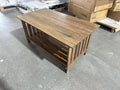 YOSHOOT 39.4" Farmhouse Coffee Table by YOSHOOT