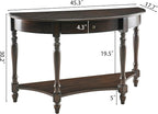 LEEMTORIG Demi Lune Console Table - Image 2