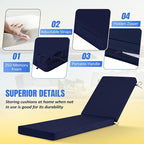 Basic Beyond Chaise Lounge Cushions Outdoor, 3-Layer Waterproof Outdoor - Image 3