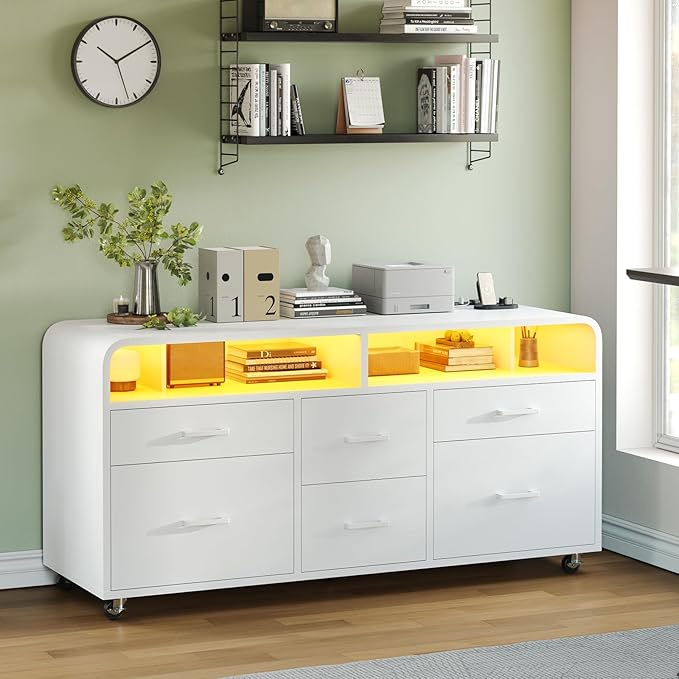 SEDETA 6 Drawer File Cabinet by SEDETA
