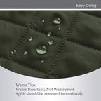 Easy-Going Reversible Couch Cover, 2 Cushion Sofa, Army Green/Beige | Oversized - Image 5