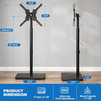 Swivel/Tilt Universal Floor TV Stand - Image 7