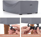 Mrrihand Heavy Duty Patio Furniture Covers, Outdoor Furniture Covers Waterproof - Image 4