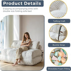 MAXYOYO Folding Sofa Bed, Convertible Sleeper Chair - Image 5