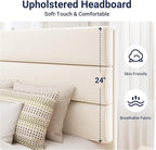 Allewie King Size Platform Bed Frame - Image 4
