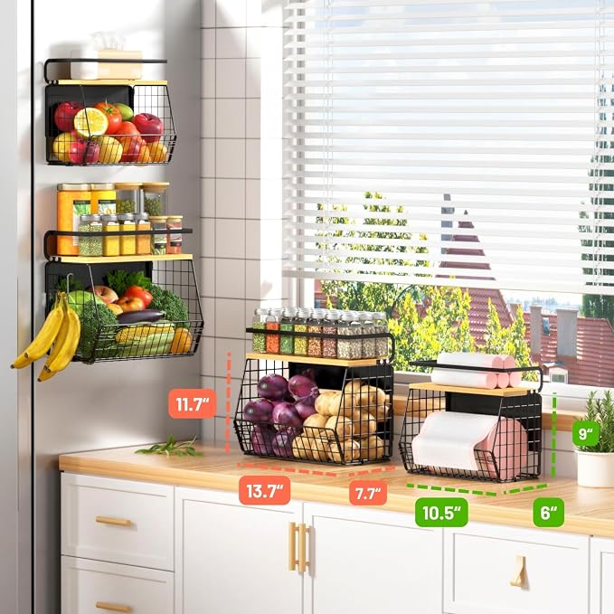 Ofiray-home Magnetic Shelf for Fridge - Image 2