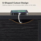 HOOBRO Side Table, Flip End Table - Image 6