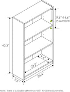 Furinno JAYA Book Shelf, 3-Tier Bookshelf, Bookcase - Image 3