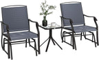 Outsunny 3 Piece Outdoor Glider Chair by Outsunny
