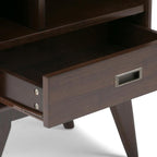 SIMPLIHOME Draper 22 inch Mid-Century Modern 6 Cubbie Bookcase - Image 6