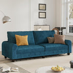 EASE MOOSE 70.6" Velvet Loveseat Sofa, Soft Deep Seat Couches - Image 3