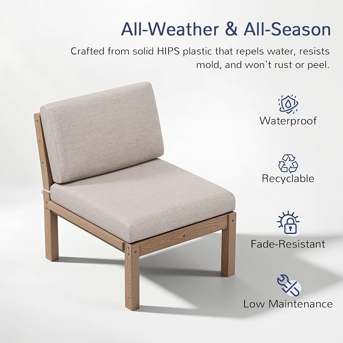 Stoog Modular Armless Chair - Image 6