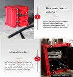ZHAOYONGLI-End Tables Industrial Nightstand Table, New - Image 5