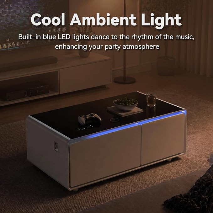 LIVTAB Smart Coffee Table, Living Room Table - Image 7