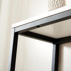 loglus Console Table for Entryway, Faux Marble MDF Sofa Table - Image 3