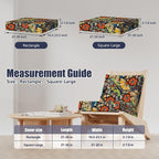 8Pcs Outdoor Cushion Covers, Stretch Patio Furniture Couch Chair Slipcovers | - Image 2