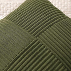 MIULEE Olive Green Decorative Throw Pillow Covers - Image 2