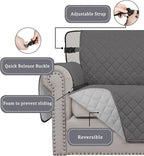 Easy-Going Reversible Couch Cover, Chair 30 in, Water Resistant Furniture Mat - Image 3