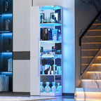VersionTECH. Glass Display Cabinet - Image 8