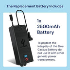 Blue Cactus Replacement Battery Pack - Image 6