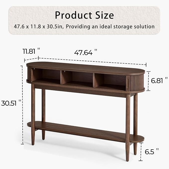 LINSY Fluted Console Table - Image 3