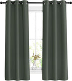 NICETOWN Bedroom Curtains 63 inch Length 2 Panels by NICETOWN