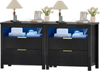 WOOVIVS End Table Set of 2 by WOOVIVS