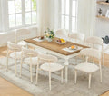 UVV Dining Chairs Set of 8, Metal Kitchen Chairs by UVVLivetheQualityLife