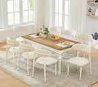UVV Dining Chairs Set of 8, Metal Kitchen Chairs by UVVLivetheQualityLife