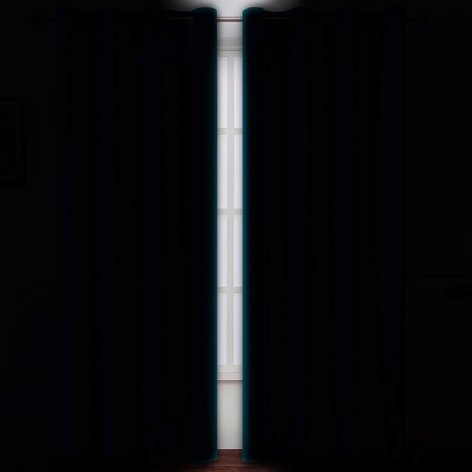 Teal/Turquoise Kids Blackout Curtains - Image 3